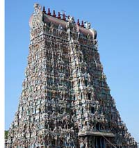 Meenakshi Temple Tower